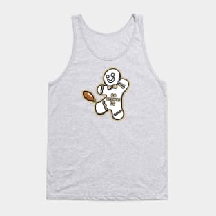 New Orleans Saints Gingerbread Man Tank Top